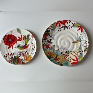 Anthropologie Michelle Morin plates